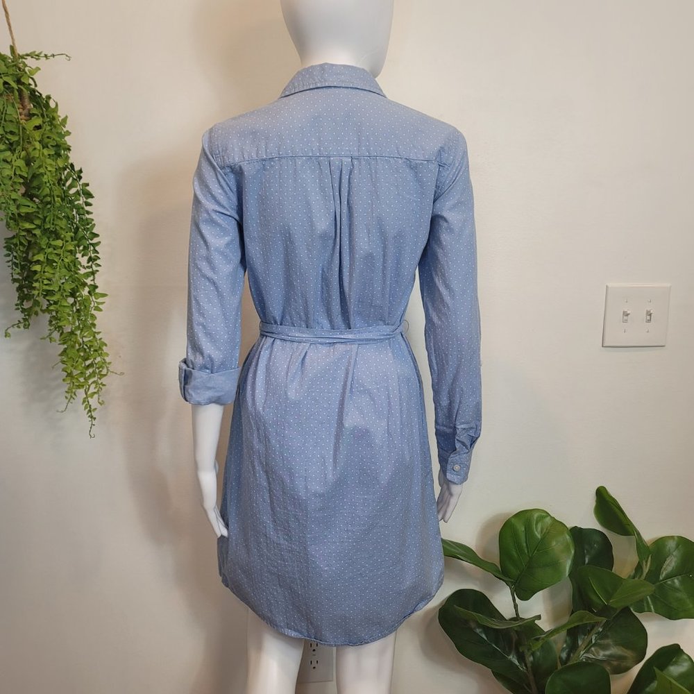 Tommy Hilfiger polka dot shirt dress XS - Picture 4 of 6